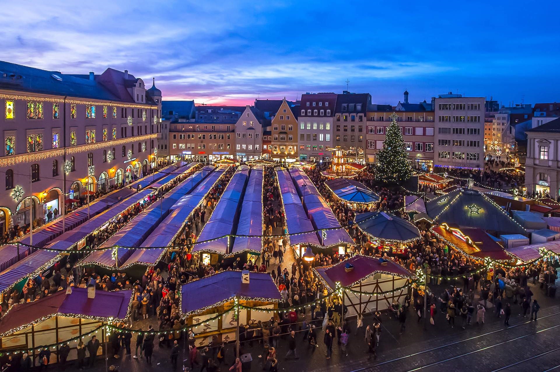 Augsburg: Weihnachtsmarkt