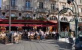 Paris: Cafe bei der Notre Dame