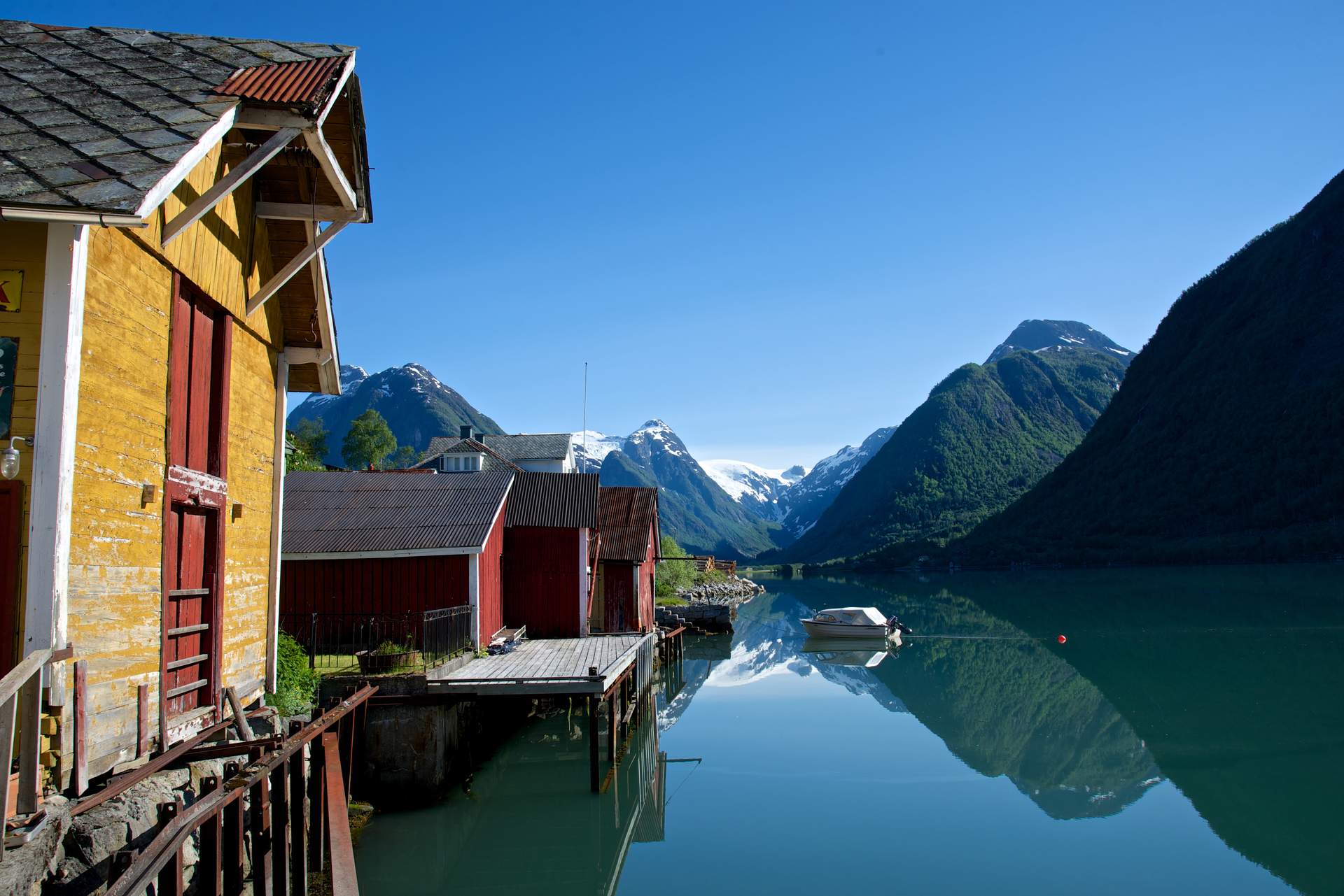 wunderschöner Fjord