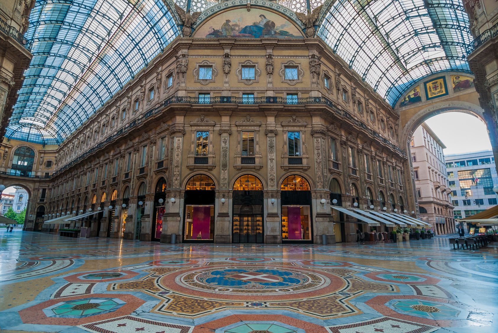 Mailand: Galleria Vittorio